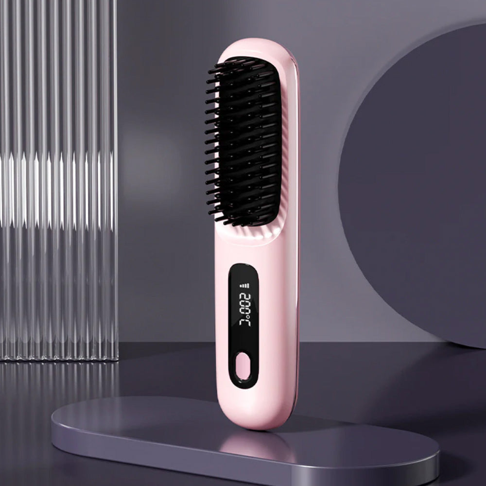 🆙Ⓜ️ Short Hair Styling Revolution: The Smart Brush for Precise and Effortless Looks 🪮✨