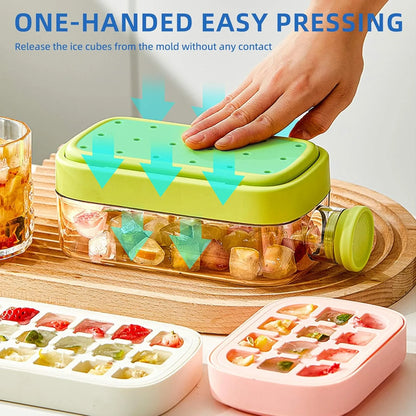 🆙2-IN-1 ICE BOTTLE — MAKE ICE, PRESS & DRINK
