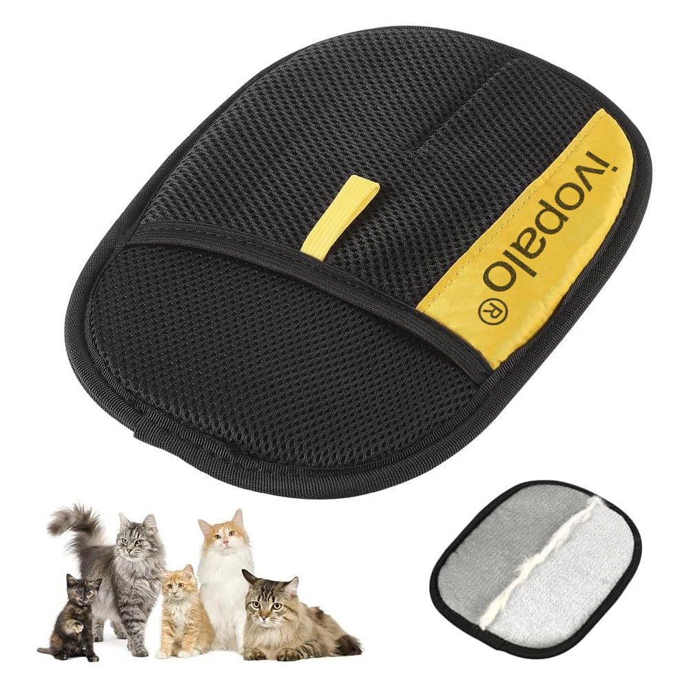 up ivopalo® Pet Hair Removal Glove – Say Goodbye to Fur-Covered Sofas, Clothes & Car Seats