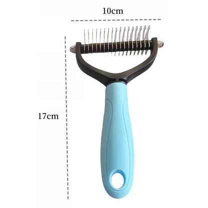 🌸🐱 ivopalo® Double-Sided Grooms Comb – For Dogs & Cats 🐶🐱