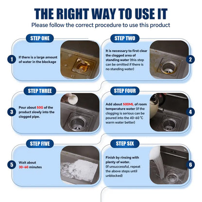 🔥IEY®   Instant Drain Unclogger — Clears Stubborn Kitchen & Bathroom Clogs Fast