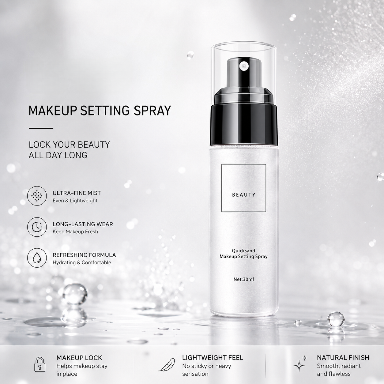 up🥳2026 HOT SALE🥳 Mattifying Waterproof Makeup Setting Spray