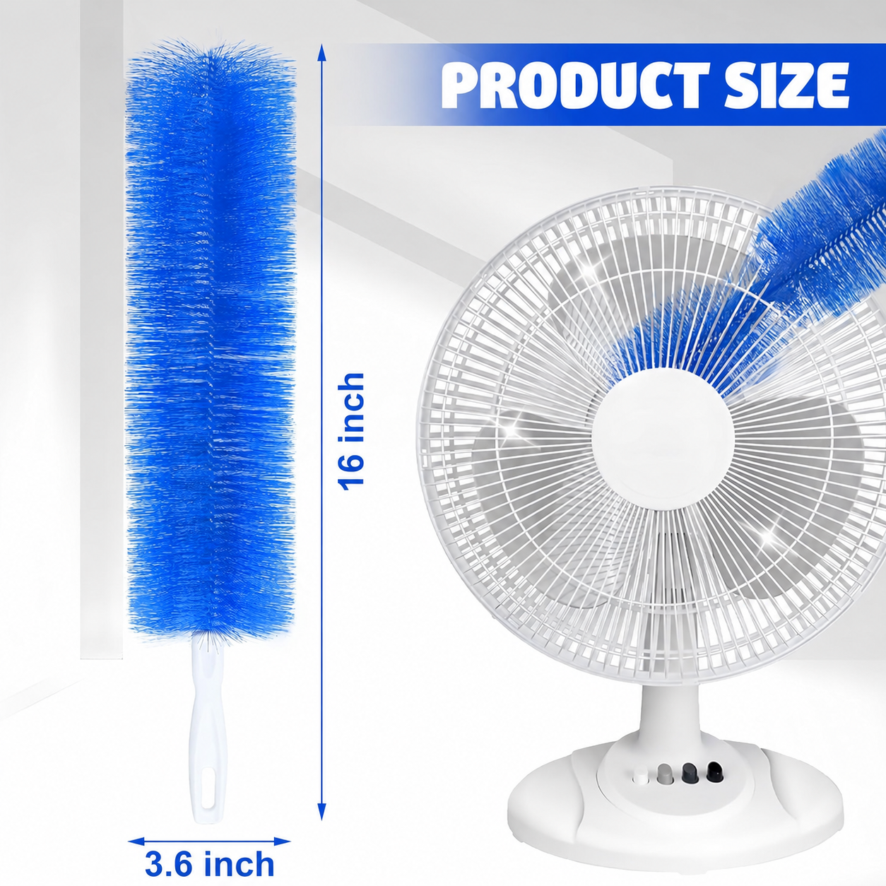 🔥 50% OFF Today | Bendable Microfiber Dust Remover – Reach Fans Vents & Tight Corners With Ease