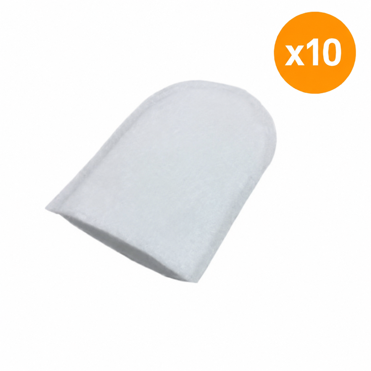 10 thin filter bags [with 2 straps]