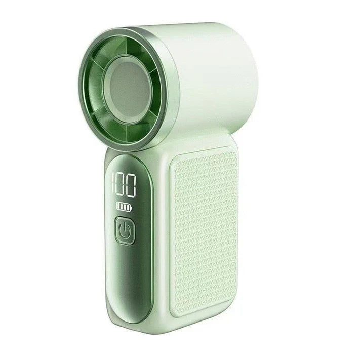 🆙ivopalo Mini Portable Handheld Fan Rechargeable with Desk Support Base