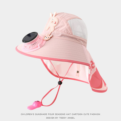 ☀️ SUMMER SALE 50% OFF 🔥 Kids Cooling Sun Protection Fan Hat - Beat Summer Heat & Protect Your Child Outdoors