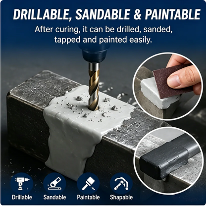 💥SAVE 50% NOW🏠Steel Reinforced Epoxy Repair Putty — Universal Glue for Metal, Wood, Plastic