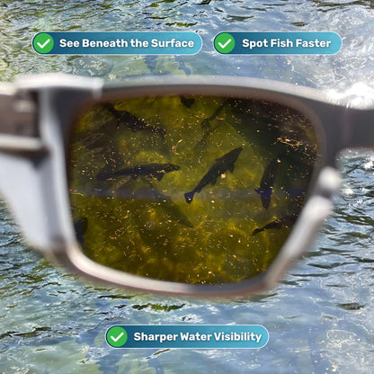 🎣 ivopalo® Polarized Fishing Glasses  Cut Water Glare • See Beneath The Surface • Spot Fish Faster