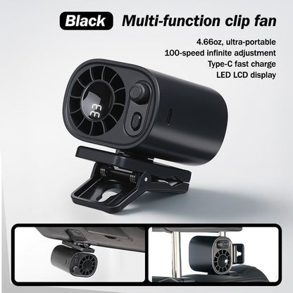 up Clip-On Portable Cooling Fan-Hands-Free Cooling Wherever Summer Takes You