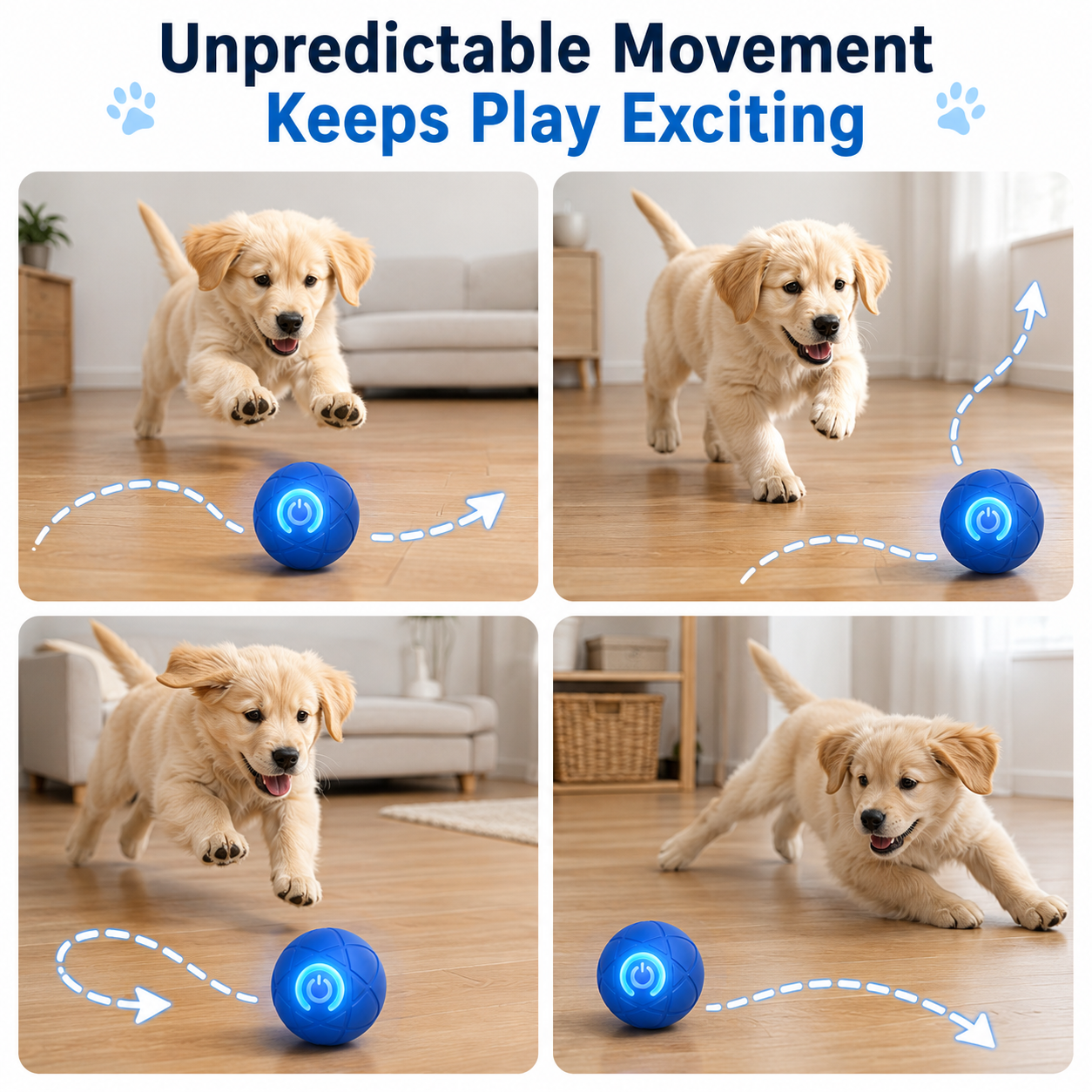 up🔥Smart Auto-Bouncing Dog Ball 🐾Keeps Your Dog Moving, Chasing And Engaged—Even When You’re Busy