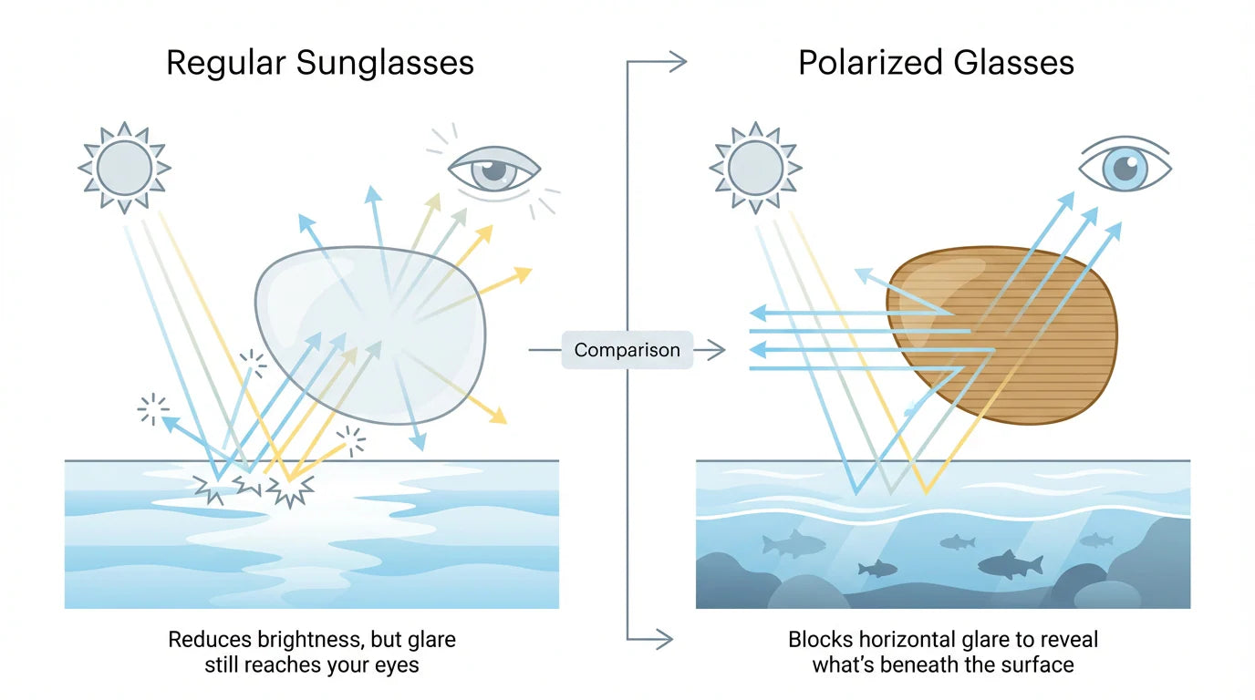 🎣 ivopalo® Polarized Fishing Glasses  Cut Water Glare • See Beneath The Surface • Spot Fish Faster