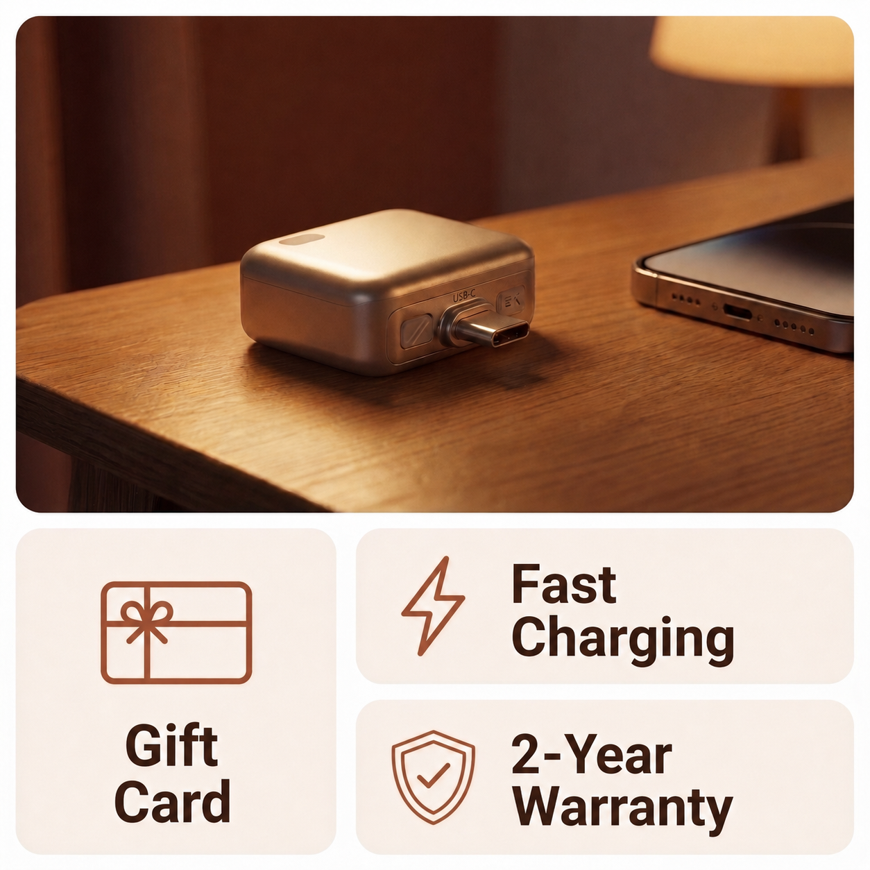 🔋ivopalo® Smart Auto-Disconnect Type-C Charging Guard – 140W Anti-Overcharge Adapter for Safe Overnight Charging
