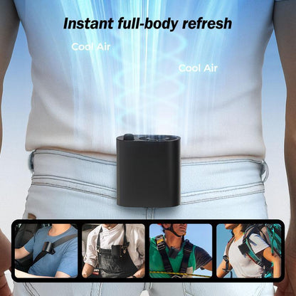 up Clip-On Portable Cooling Fan-Hands-Free Cooling Wherever Summer Takes You