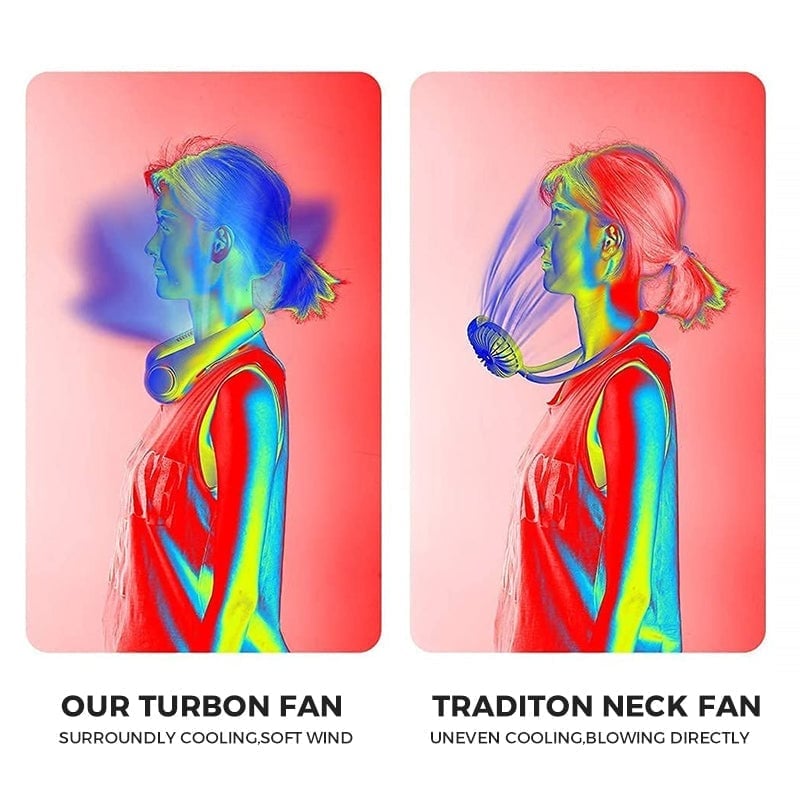 🎧Hands-Free Cooling Wherever Summer Takes You-Stay cool on walks, commutes, outdoor days, and hot workspaces with a lightweight wearable neck fan.