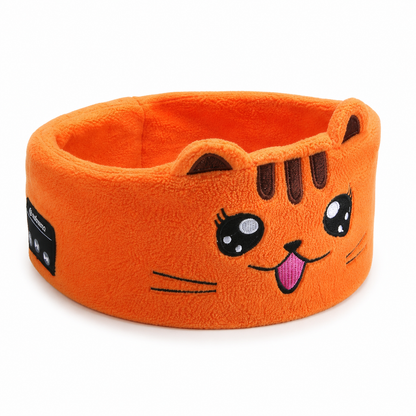 🎧ivopalo® Kids Wireless Sleep Headband Headphones – Soft Bluetooth Animal Headphones for Travel Sleep & School