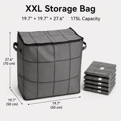 🥳2026 HOT SALE🥳 XXL Foldable Storage Bag with Reinforced Handles