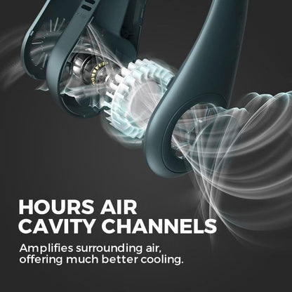 🎧Hands-Free Cooling Wherever Summer Takes You-Stay cool on walks, commutes, outdoor days, and hot workspaces with a lightweight wearable neck fan.