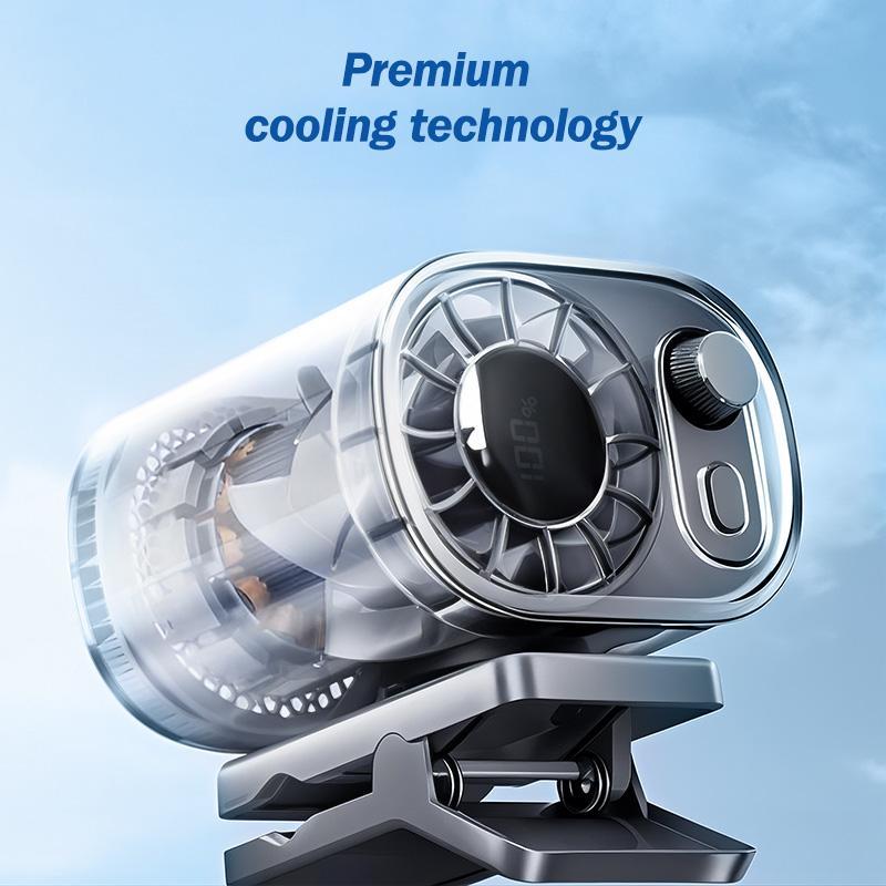 up Clip-On Portable Cooling Fan-Hands-Free Cooling Wherever Summer Takes You
