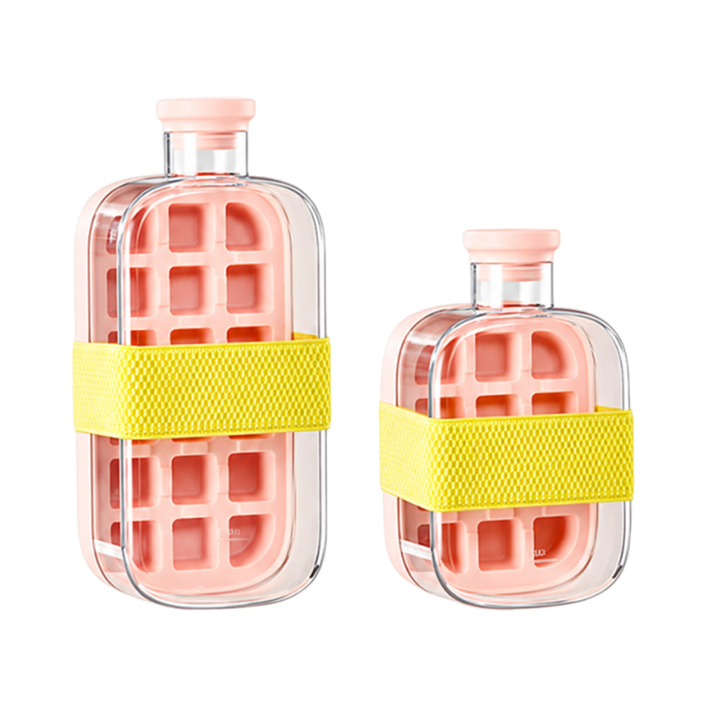🆙2-IN-1 ICE BOTTLE — MAKE ICE, PRESS & DRINK
