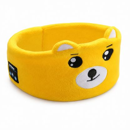 🎧ivopalo® Kids Wireless Sleep Headband Headphones – Soft Bluetooth Animal Headphones for Travel Sleep & School