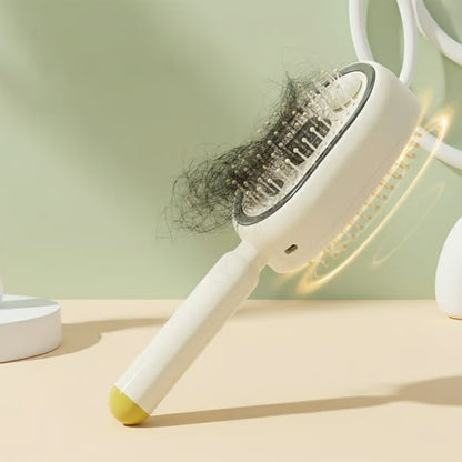 🔥50% OFF! 🔥Electric Spray Scalp Massage Brush with Mist & Red Light