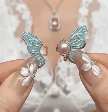 🆙8Pcs Butterfly Waist Tightener Clips