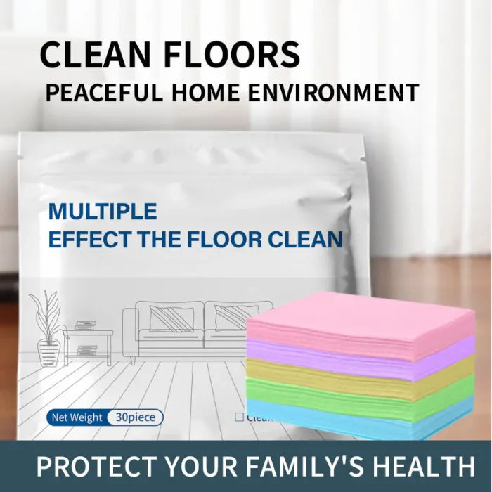 🆙 ivopalo® Water-Soluble Floor Cleaning Sheets — Highly Concentrated Formula for an Instant Streak-Free Shine
