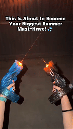 💦ivopalo® Rechargeable Electric Water Blaster – Space Combat Summer Pool Toy for Kids & Adults